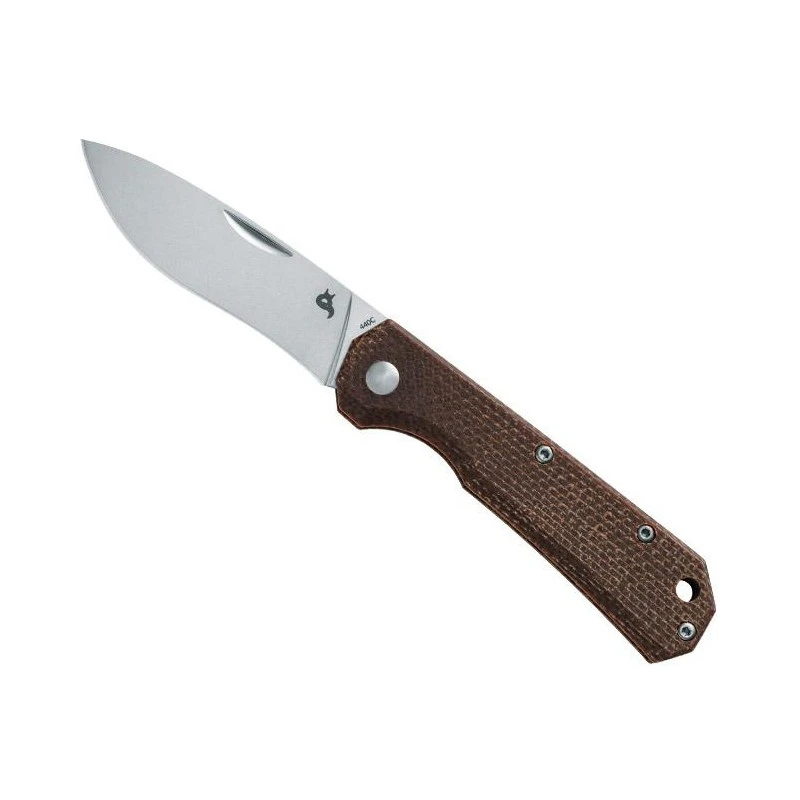 Couteau Black Fox Ciol Micarta Marron 3 Couteau Black Fox Ciol Micarta Marron