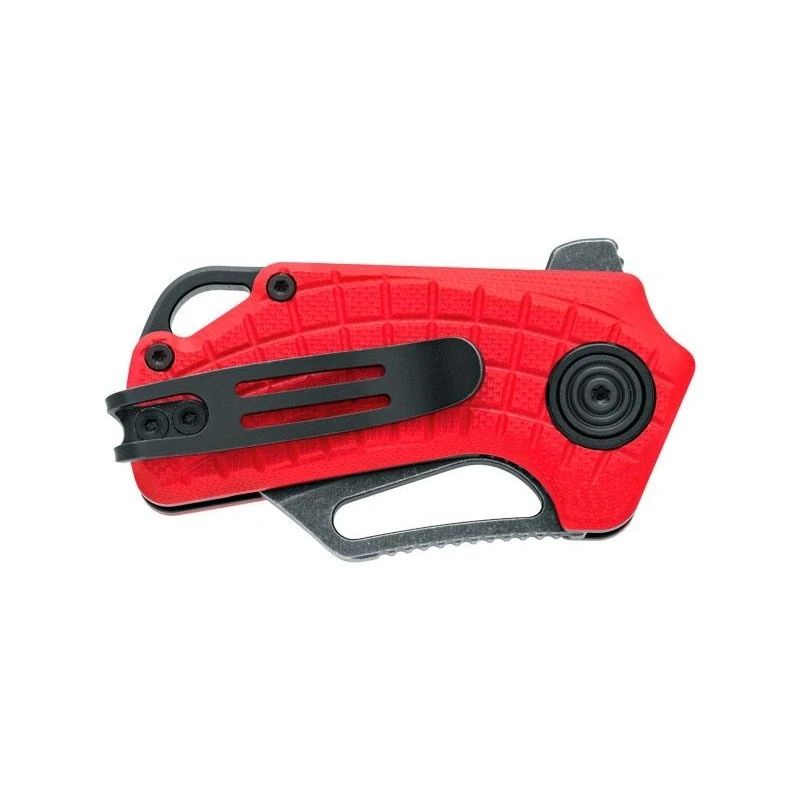 Couteau BlackFox Puck G10 Rouge Blackwash 4 Couteau BlackFox Puck G10 Rouge Blackwash – Image 2