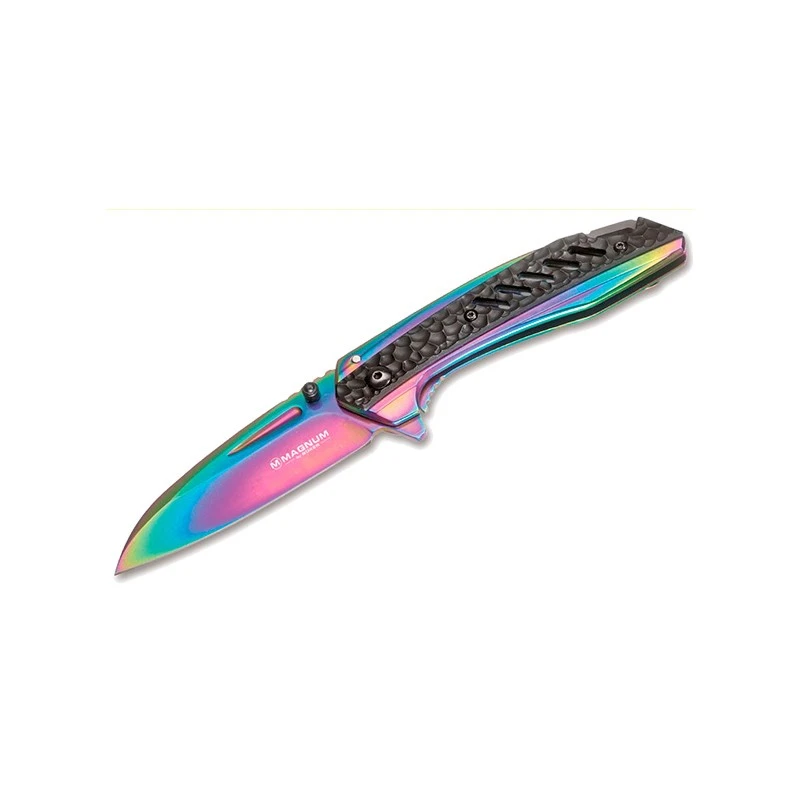 Couteau Böker Magnum Rainbow Charcoal 3 Couteau Böker Magnum Rainbow Charcoal
