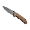 Couteau Civivi Brazen Micarta Brun Damas -Le Tranchant Soldes Magasin couteau civivi brazen micarta brun damas