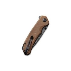Couteau Civivi Brazen Micarta Brun Damas -Le Tranchant Soldes Magasin couteau civivi brazen micarta brun damas 4