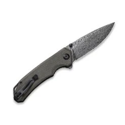 Couteau Civivi Brazen Micarta Vert Foncé Damas -Le Tranchant Soldes Magasin couteau civivi brazen micarta vert fonce damas 1