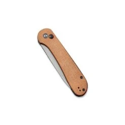 Couteau Civivi Button Lock Elementum Micarta Marron -Le Tranchant Soldes Magasin couteau civivi button lock elementum micarta marron 3
