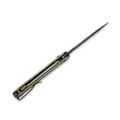 Couteau Civivi Button Lock Elementum Micarta Vert Olive -Le Tranchant Soldes Magasin couteau civivi button lock elementum micarta vert olive 5