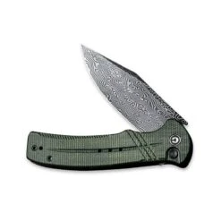 Couteau Civivi Cogent Micarta Damas -Le Tranchant Soldes Magasin couteau civivi cogent micarta damas 2