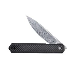 Couteau Civivi Exarch G10 Noir/fibre De Carbone Damas 10 Couteau Civivi Exarch G10 Noir/fibre De Carbone Damas -Le Tranchant Soldes Magasin couteau civivi exarch g10 noirfibre de carbone damas 2