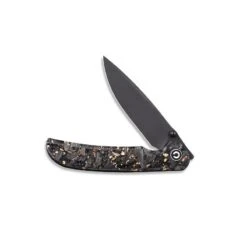 Couteau Civivi Imperium Inclusion F.carbone/cuivre -Le Tranchant Soldes Magasin couteau civivi imperium inclusion fcarbonecuivre 2