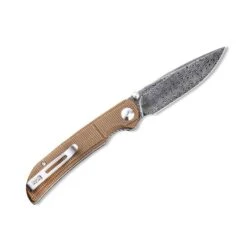 Couteau Civivi Imperium Micarta Brun Damas -Le Tranchant Soldes Magasin couteau civivi imperium micarta brun damas 1