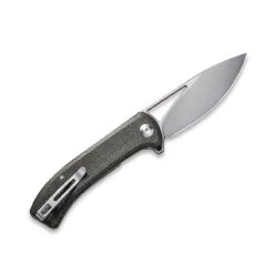 Couteau Civivi Riffle Micarta Vert Foncé -Le Tranchant Soldes Magasin couteau civivi riffle micarta vert fonce 1