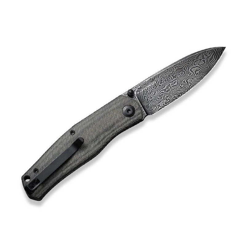 Couteau Civivi Sokoke Micarta Noir Damas 4 Couteau Civivi Sokoke Micarta Noir Damas – Image 2