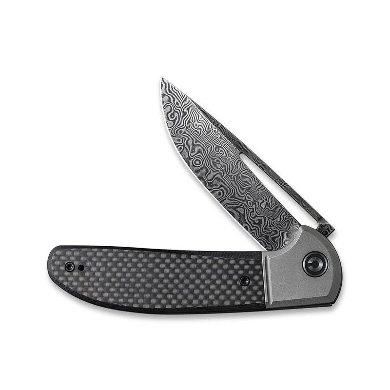 Couteau Civivi Trailblazer XL G10/fibre De Carbone Damas 5 Couteau Civivi Trailblazer XL G10/fibre De Carbone Damas – Image 3