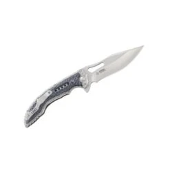 Couteau CRKT Fossil Compact Gris/Noir -Le Tranchant Soldes Magasin couteau crkt fossil compact grisnoir 1