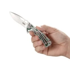 Couteau CRKT Nirk Tighe Vert -Le Tranchant Soldes Magasin couteau crkt nirk tighe vert 5