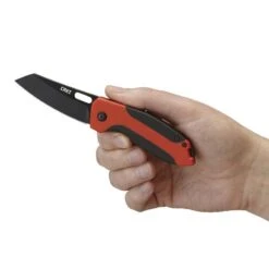 Couteau CRKT Sketch Rouge/noir -Le Tranchant Soldes Magasin couteau crkt sketch rougenoir 5