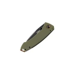 Couteau CRKT Tuna Vert -Le Tranchant Soldes Magasin couteau crkt tuna vert 2