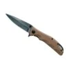 Couteau Fox Edge Mandatory Fun G10 Brun Blackwash