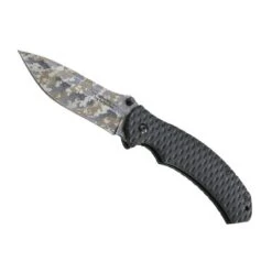 Couteau Herbertz Top Collection - Lame Camouflée Et Manche En G10 Noir 13cm