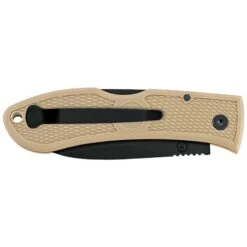 Couteau Ka-Bar Dozier Folding Hunter Coyote -Le Tranchant Soldes Magasin couteau ka bar dozier folding hunter coyote 1