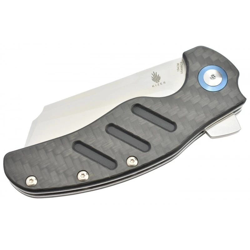 Couteau Kizer Sheepdog Knives C01C XL Fibre De Carbone 7 Couteau Kizer Sheepdog Knives C01C XL Fibre De Carbone – Image 5