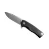 Couteau LionSteel ROK Aluminium Noir -Le Tranchant Soldes Magasin couteau lionsteel rok aluminium noir