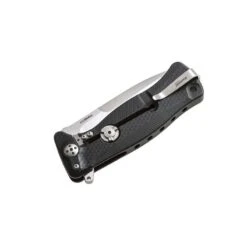 Couteau LionSteel SR11 Aluminium Noir -Le Tranchant Soldes Magasin couteau lionsteel sr11 aluminium noir 1