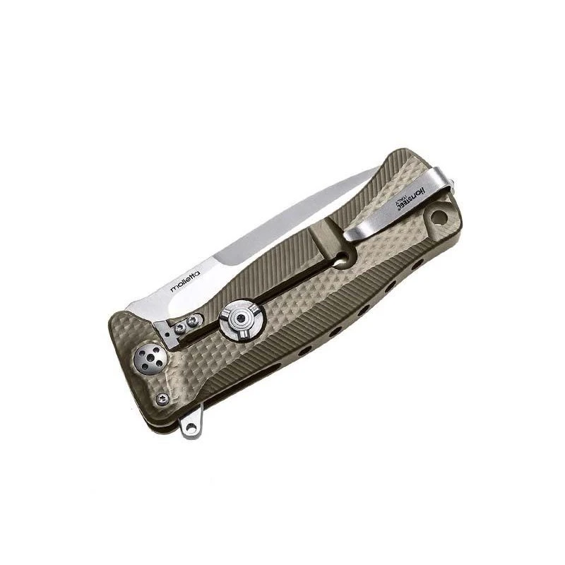 Couteau LionSteel SR11 Titanium Bronze 4 Couteau LionSteel SR11 Titanium Bronze – Image 2