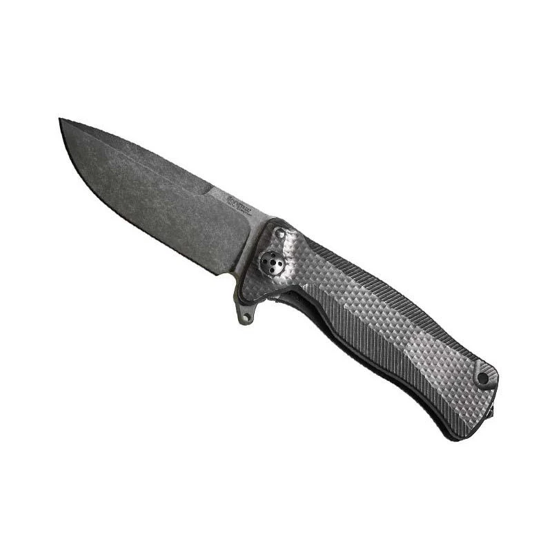 Couteau LionSteel SR11 Titanium Tout Noir 3 Couteau LionSteel SR11 Titanium Tout Noir