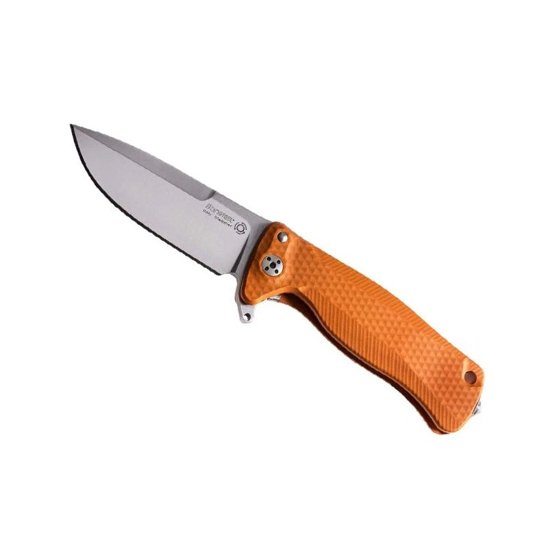 Couteau LionSteel SR22 Aluminium Orange 3 Couteau LionSteel SR22 Aluminium Orange