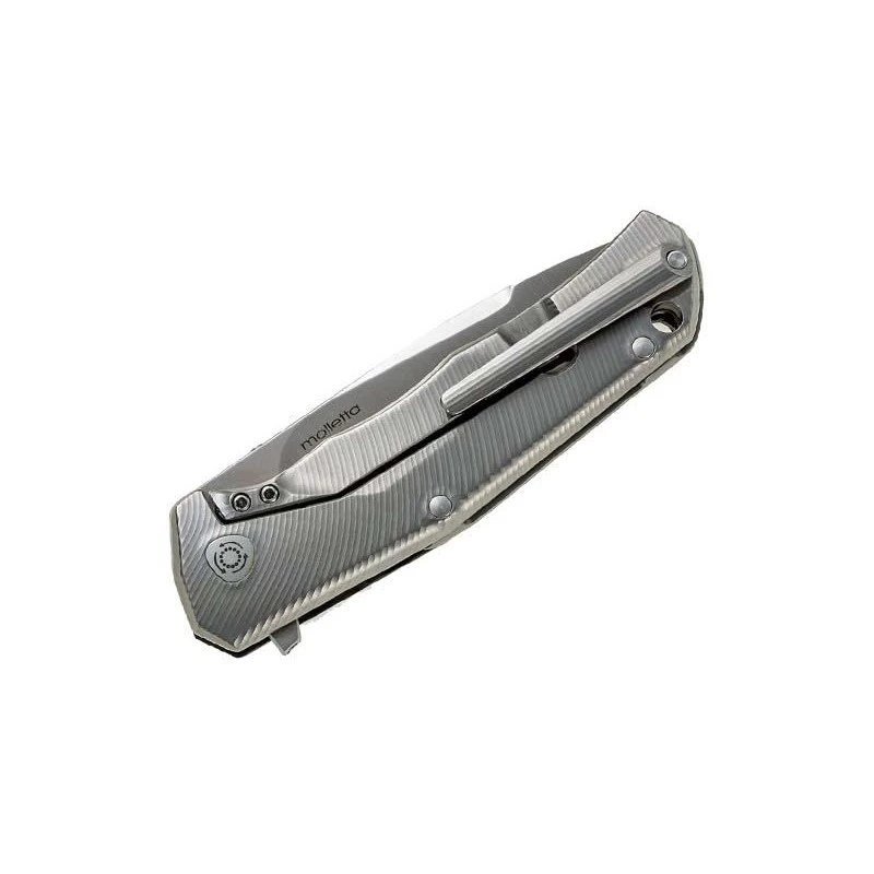 Couteau LionSteel TRE G10 Noir Titanium Gris 4 Couteau LionSteel TRE G10 Noir Titanium Gris – Image 2