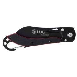 Couteau LUG Marin SP2TRB Black Titanium G10 Rouge/noir -Le Tranchant Soldes Magasin couteau lug marin sp2trb black titanium g10 rougenoir 3