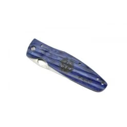 Couteau Mcusta MC-186G Pakka Wood Bleu Lame SPG2 -Le Tranchant Soldes Magasin couteau mcusta mc 186g pakka wood bleu lame spg2 1