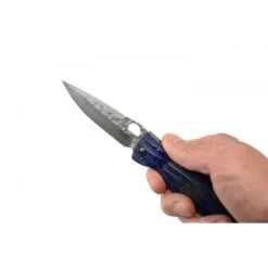 Couteau Mcusta MC-186G Pakka Wood Bleu Lame SPG2 -Le Tranchant Soldes Magasin couteau mcusta mc 186g pakka wood bleu lame spg2 10