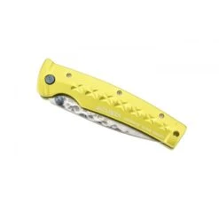 Couteau Mcusta Tsuchi MC-164D Aluminium Jaune Damas -Le Tranchant Soldes Magasin couteau mcusta tsuchi mc 164d aluminium jaune damas 2