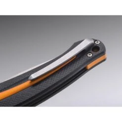 Couteau MKM Arvenis Par Fox Knives G10 Noir Alu Orange -Le Tranchant Soldes Magasin couteau mkm arvenis par fox knives g10 noir alu orange 2