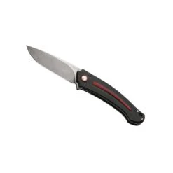 Couteau MKM Arvenis Par Fox Knives G10 Noir Alu Rouge
