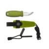 Couteau Mora Eldris Vert + Fire-starter -Le Tranchant Soldes Magasin couteau mora eldris vert fire starter