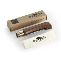 Couteau Old Bear Noyer Taille M -Le Tranchant Soldes Magasin couteau old bear noyer taille m 2