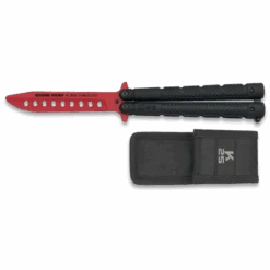 Couteau Papillon Entraînement K25 Lame Rouge