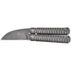 Couteau Papillon Max Knives P42 Acier Stonewash 2 Couteau Papillon Max Knives P42 Acier Stonewash -Le Tranchant Soldes Magasin couteau papillon max knives p42 acier stonewash