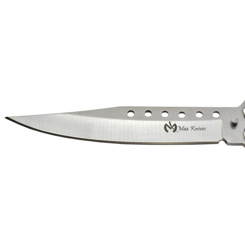 Couteau Papillon Max Knives P52S 3Cr13 Acier Silver 4 Couteau Papillon Max Knives P52S 3Cr13 Acier Silver – Image 2