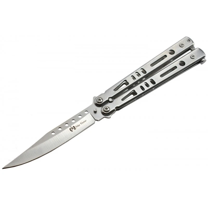 Couteau Papillon Max Knives P52S 3Cr13 Acier Silver 3 Couteau Papillon Max Knives P52S 3Cr13 Acier Silver