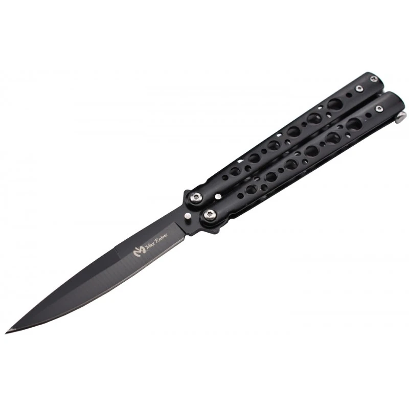 Couteau Papillon Max Knives P53B 3Cr13 Acier Noir 3 Couteau Papillon Max Knives P53B 3Cr13 Acier Noir