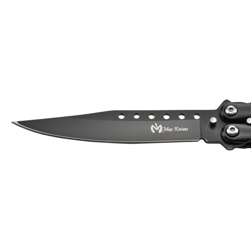 Couteau Papillon Max Knives P55B 3Cr13 Acier Noir 6 Couteau Papillon Max Knives P55B 3Cr13 Acier Noir – Image 4