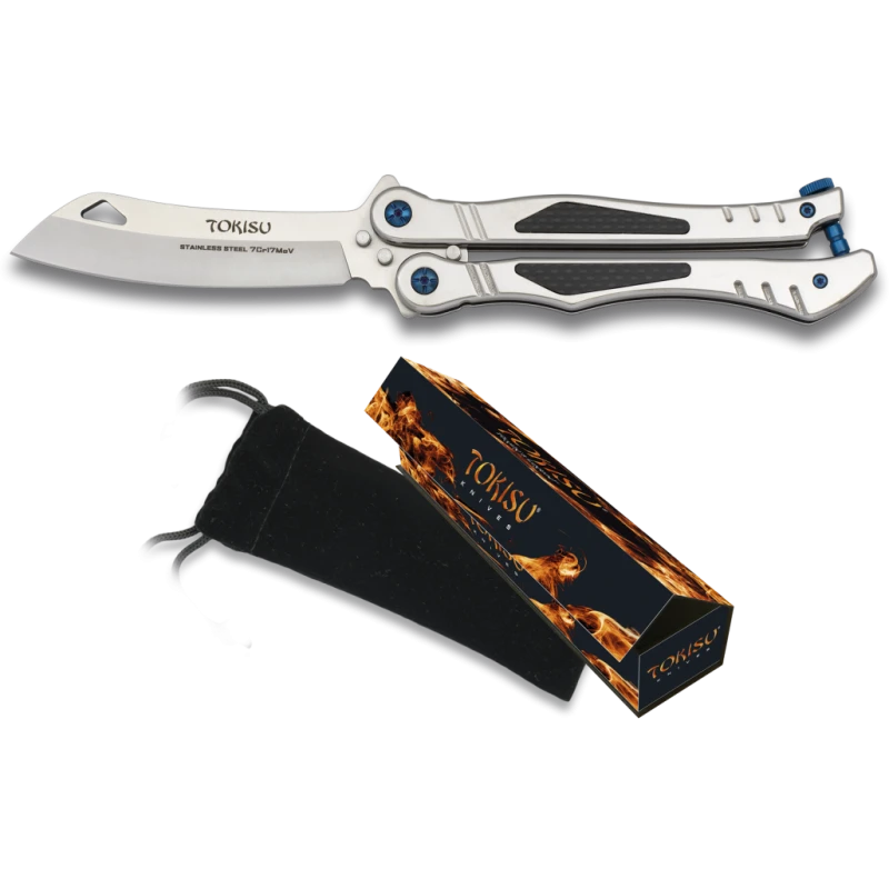 Couteau Papillon Tokisu 02173 Lame 10cm 3 Couteau Papillon Tokisu 02173 Lame 10cm