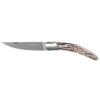 Couteau Pliant Stylver Bois De Cerf Guillochage à La Main - Goyon Chazeau -Le Tranchant Soldes Magasin couteau pliant stylver bois de cerf guillochage a la main goyon chazeau