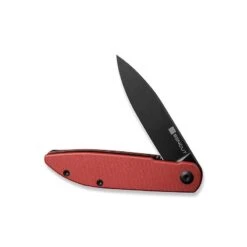 Couteau Sencut Bocll II G10 Rouge Blackwash -Le Tranchant Soldes Magasin couteau sencut bocll ii g10 rouge blackwash 3