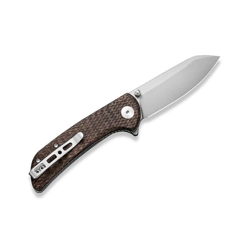 Couteau Sencut Fritch Micarta Marron Stonewashed 4 Couteau Sencut Fritch Micarta Marron Stonewashed – Image 2