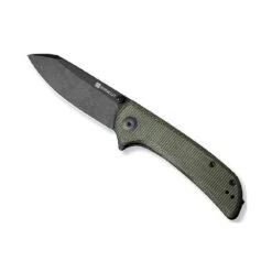 Couteau Sencut Fritch Micarta Vert Blackwash