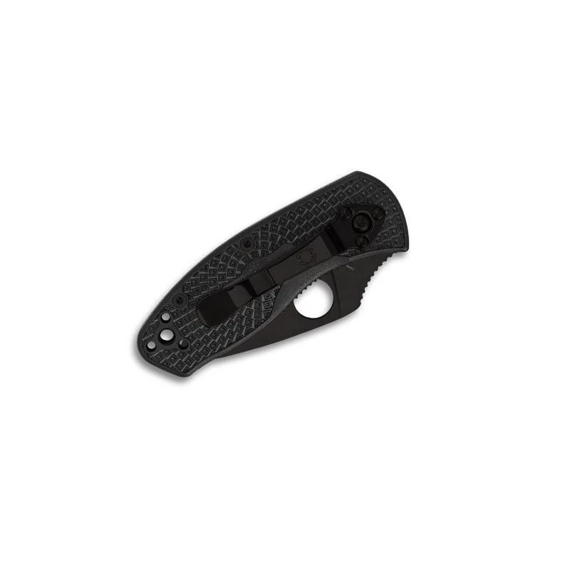 Couteau Spyderco Ambitious Lightweight Black C148PBBK 4 Couteau Spyderco Ambitious Lightweight Black C148PBBK â Image 2