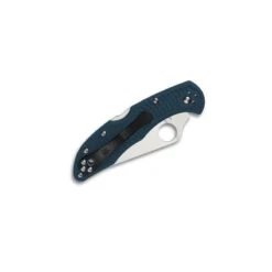 Couteau Spyderco Delica 4 Bleu K390 -Le Tranchant Soldes Magasin couteau spyderco delica 4 bleu k390 1